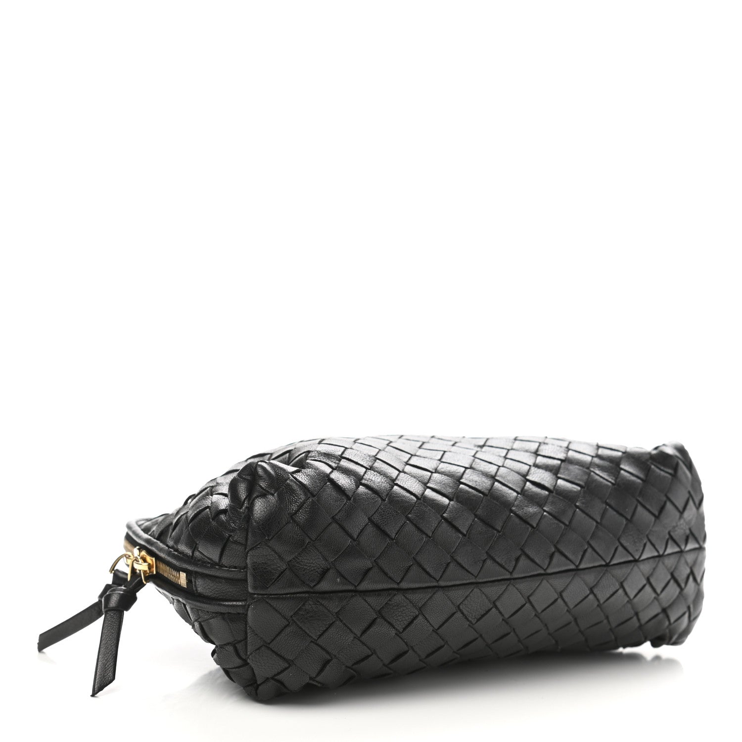 Bottega Veneta Nappa Intrecciato Small Cosmetic Pouch Black 4 of 7
