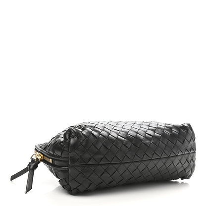 Bottega Veneta Nappa Intrecciato Small Cosmetic Pouch Black 4 of 7