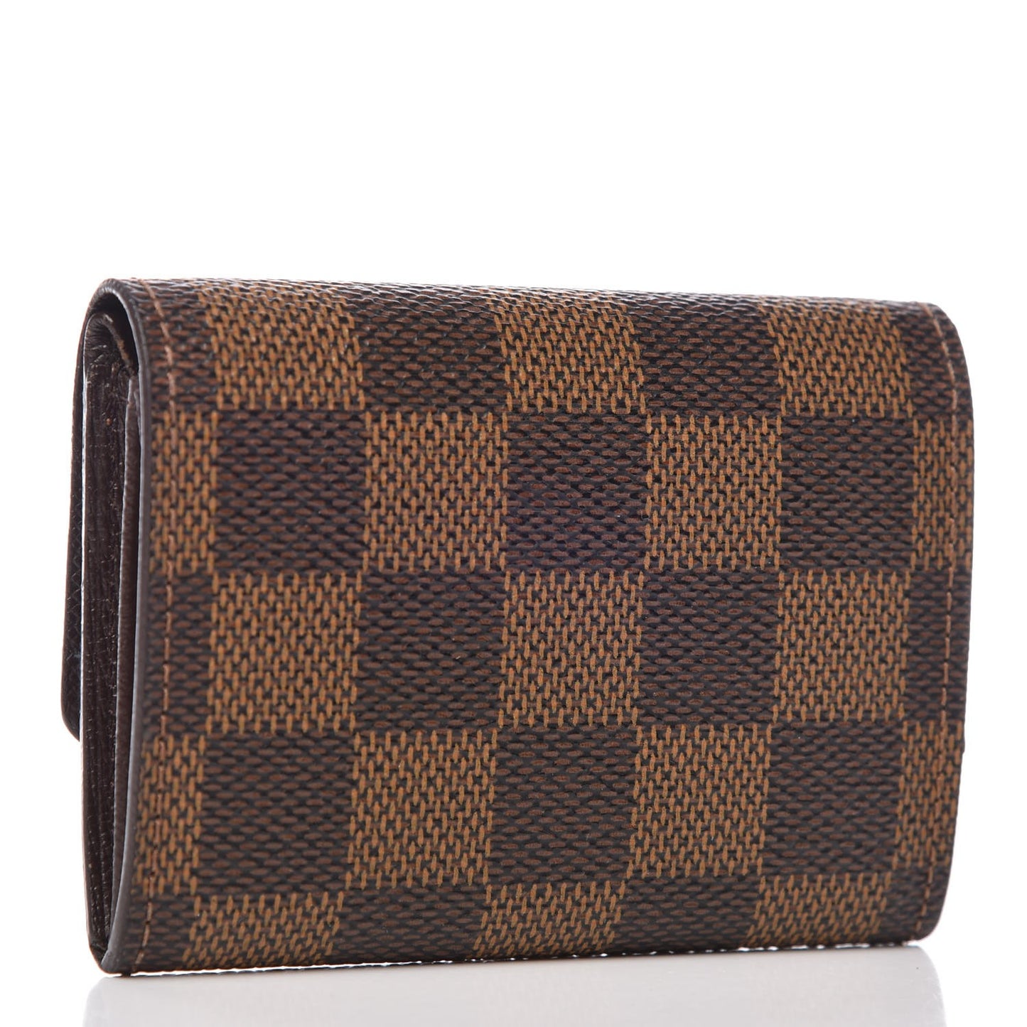 Damier Ebene Porte-Monnaie Plat Coin Purse