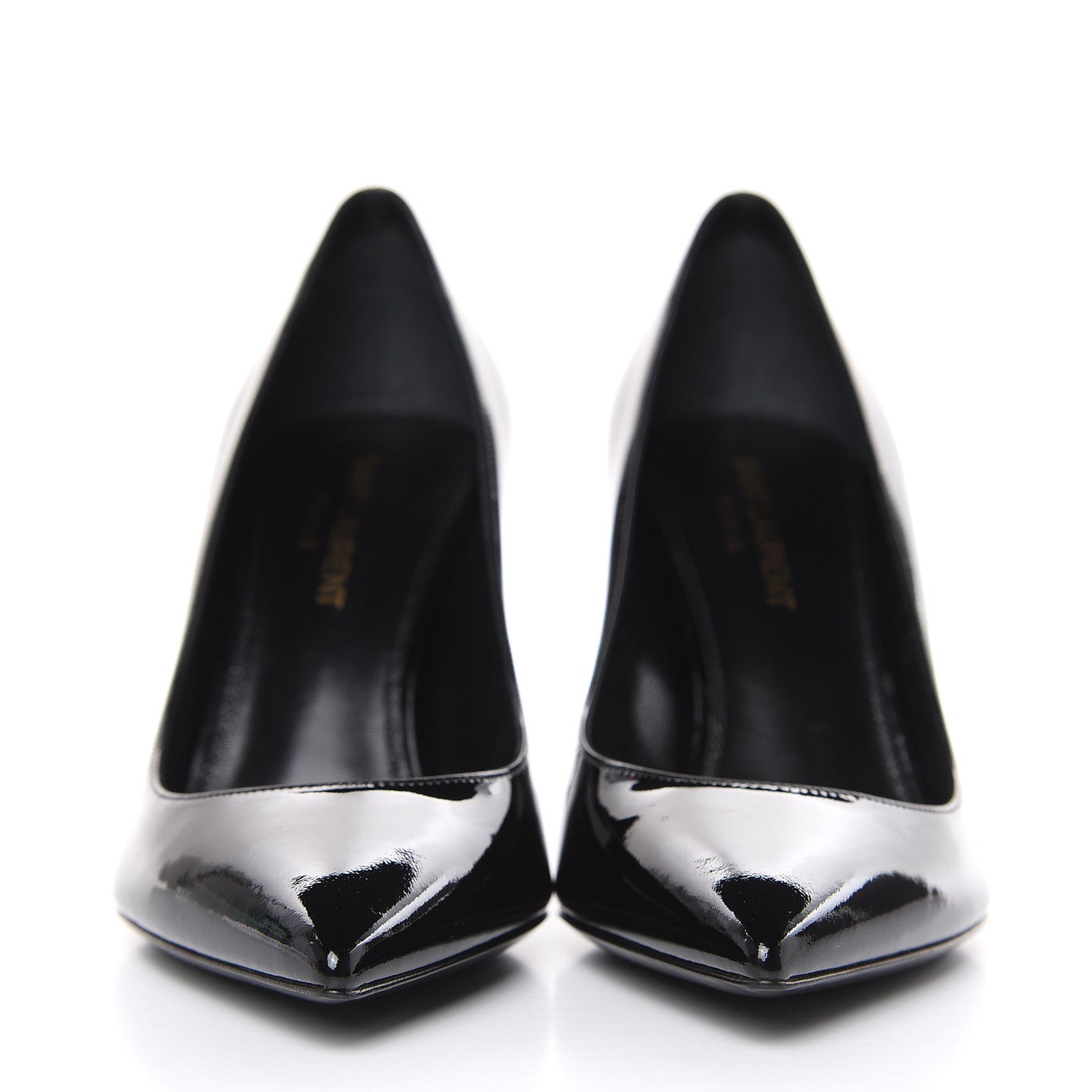 Saint Laurent Patent Opyum 85 Pumps 36 Black 2 of 9