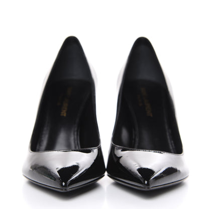 Saint Laurent Patent Opyum 85 Pumps 36 Black 2 of 9