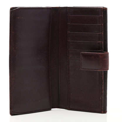 Gucci Imprime Monogram GG Pierce Continental Flap Wallet Bordeaux 5 of 10