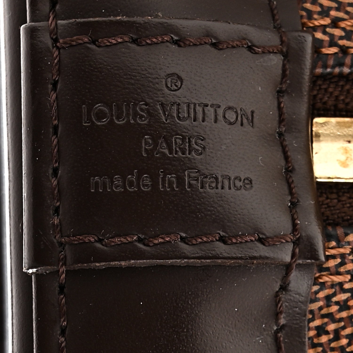 Louis Vuitton Damier Ebene Alma BB 6 of 10