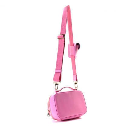 Louis Vuitton Calfskin Embossed Monogram Vuittamins Utility Crossbody Rose Violet 2 of 11