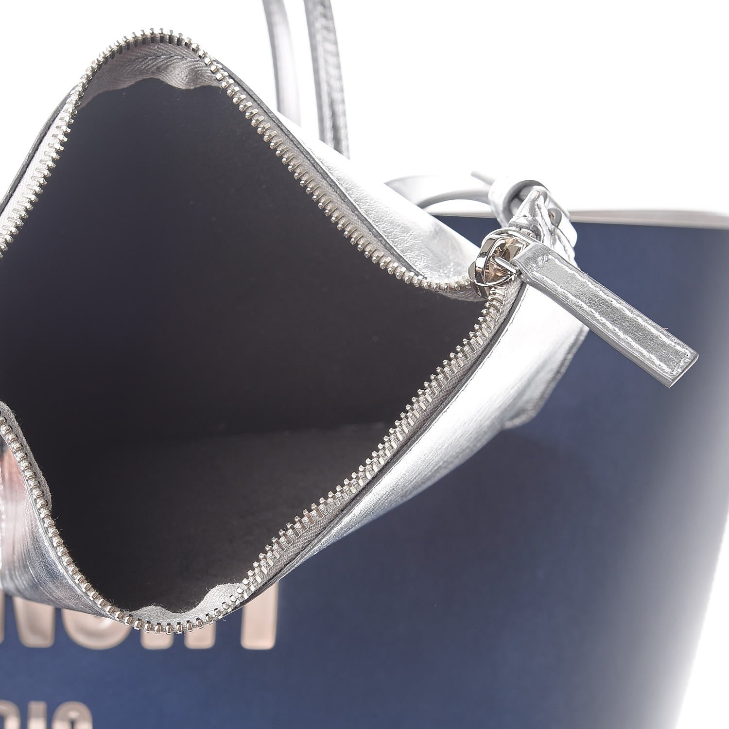 Givenchy Calfskin Large Antigona Tote Night Blue Silver 7 of 11