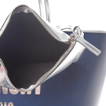 Givenchy Calfskin Large Antigona Tote Night Blue Silver 7 of 11