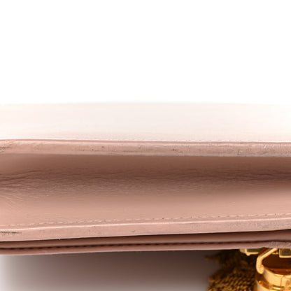 Saint Laurent Smooth Calfskin Classic Monogram Kate Tassel Chain Wallet Pale Pink 24 of 29