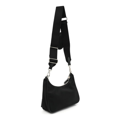 Prada Nylon Re-Edition 2005 Shoulder Bag Black 3 of 8