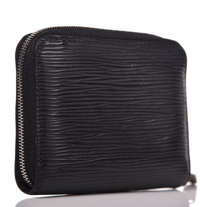Louis Vuitton Epi Zippy Coin Purse Black 3 of 7