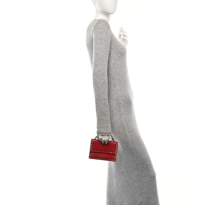 Valentino Garavani Vitello Rockstud Mini Flap Bag Rosso Valentino 2 of 10