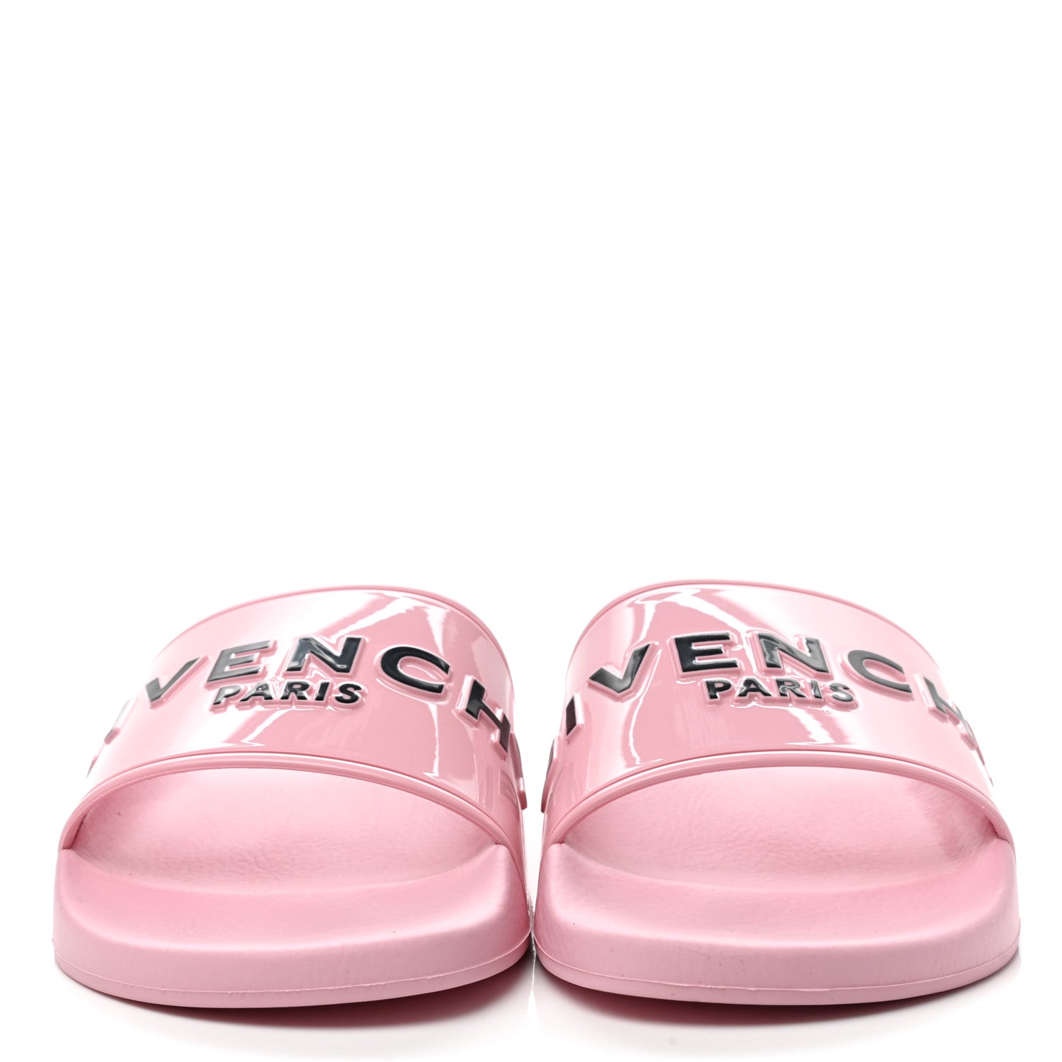 Givenchy Rubber Womens Logo Womens Pool Slides Sandals 40 Light Pink 2 of 9