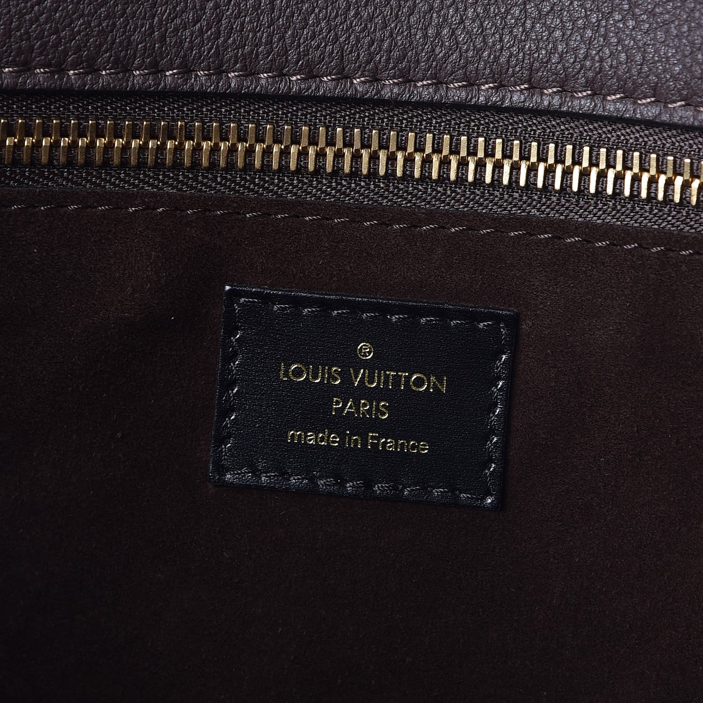 Veau Cachemire Tote W PM Chocolate