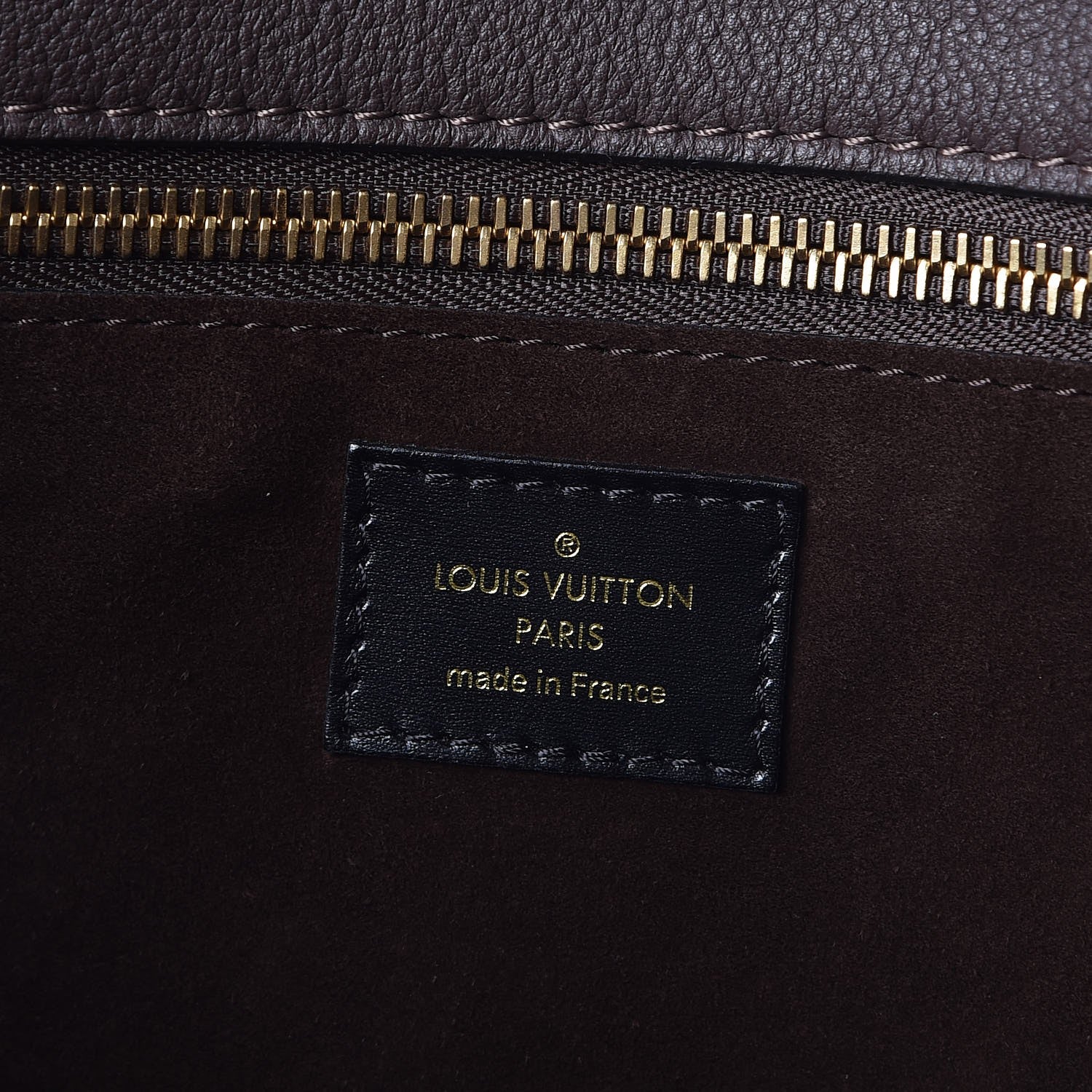 Louis Vuitton Veau Cachemire Tote W PM Chocolate 6 of 7