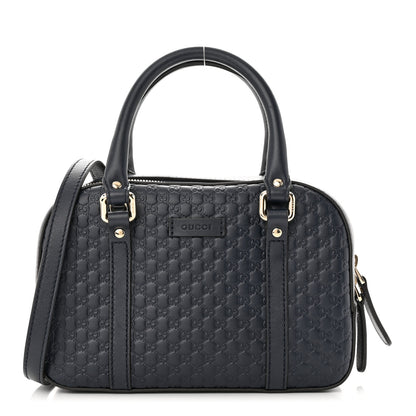 Gucci Soft Microguccissima Small Crossbody Bag Blue 1 of 11