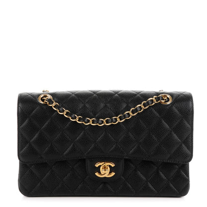 Chanel Caviar Quilted Medium Double Flap Black 1 of 7