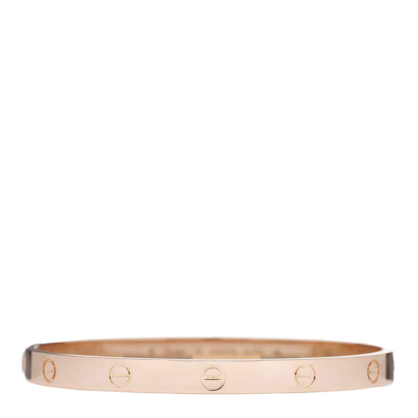 18K Pink Gold LOVE Bracelet 20