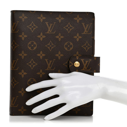 Louis Vuitton Monogram Large Ring Agenda Cover 2 of 6