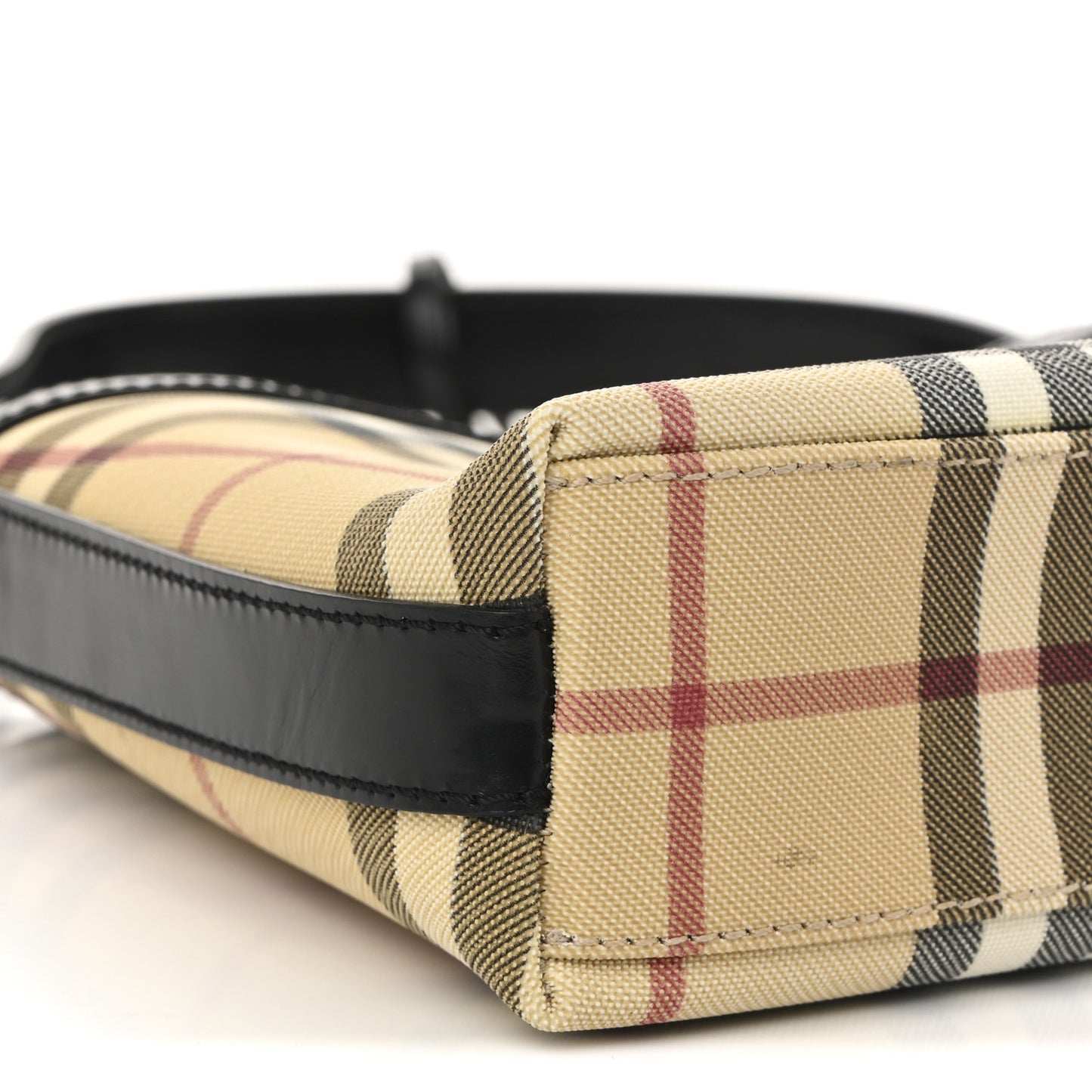 Vintage Check Shoulder Bag Black