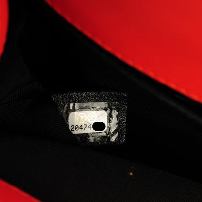 Chanel Patent Calfskin Medium Boy Flap Plexiglass Orange 7 of 7