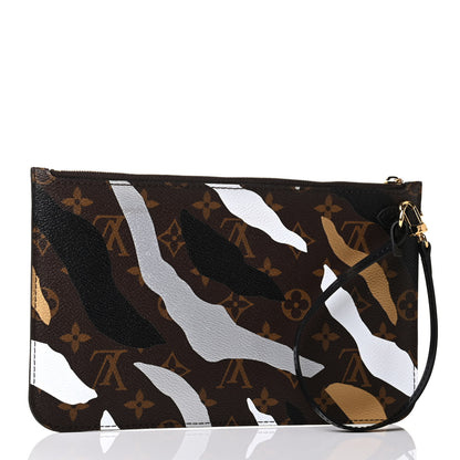Louis Vuitton X LOL Monogram Neverfull MM GM Pochette Gold Silver 2 of 5