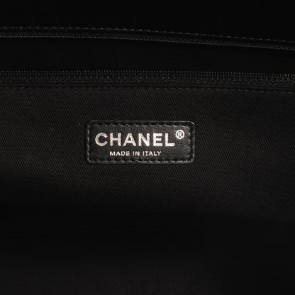 Chanel Patent Quilted Reissue 2.55 Tote Black 6 of 7