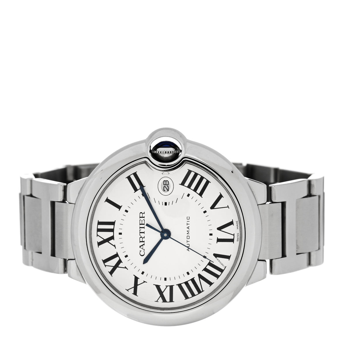 Stainless Steel 42mm Ballon Bleu De Cartier Automatic Watch