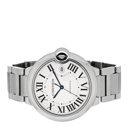 Cartier Stainless Steel 42mm Ballon Bleu De Cartier Automatic Watch 2 of 5
