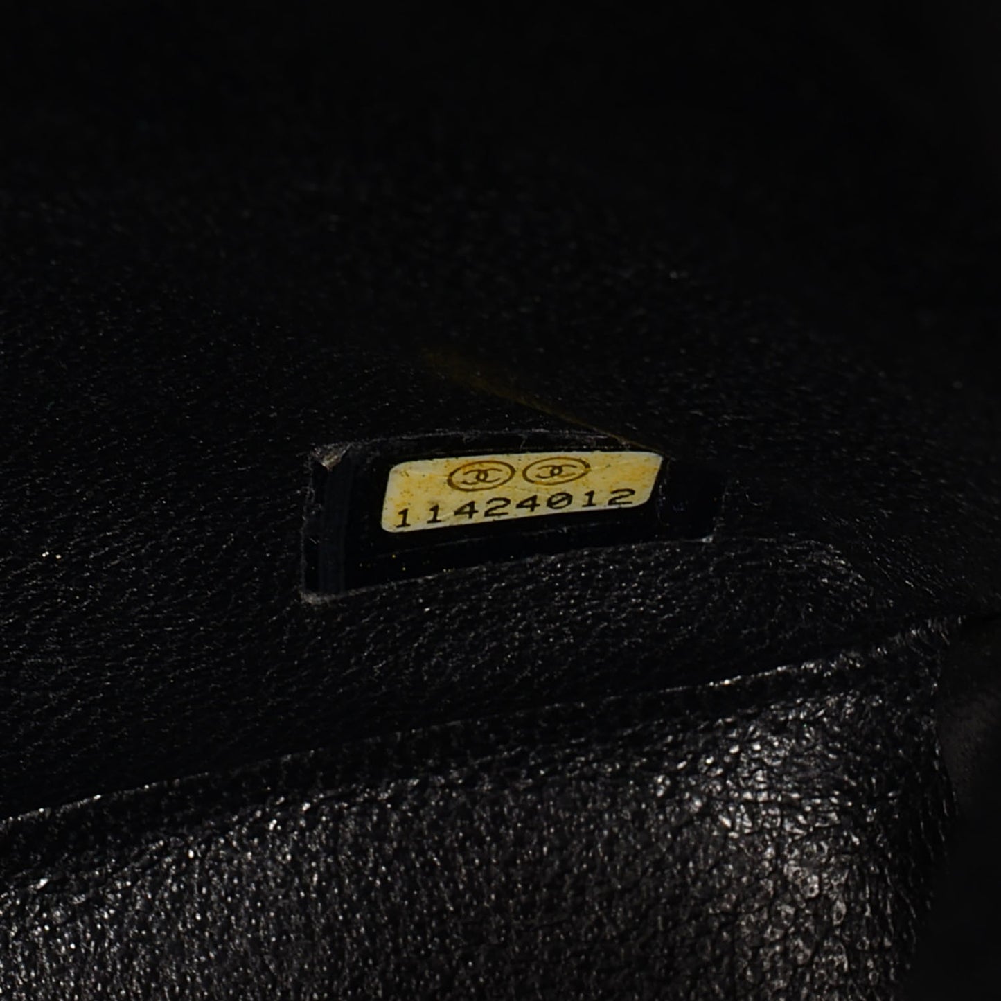 Caviar Jumbo Single Flap Black