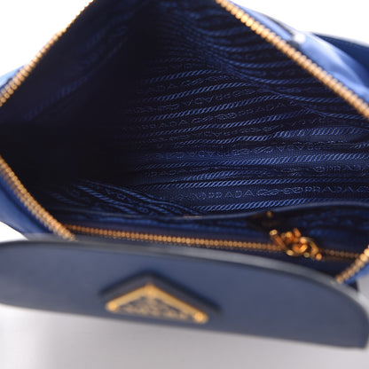 Prada Tessuto Nylon Saffiano Crossbody Bag Bluette 5 of 11
