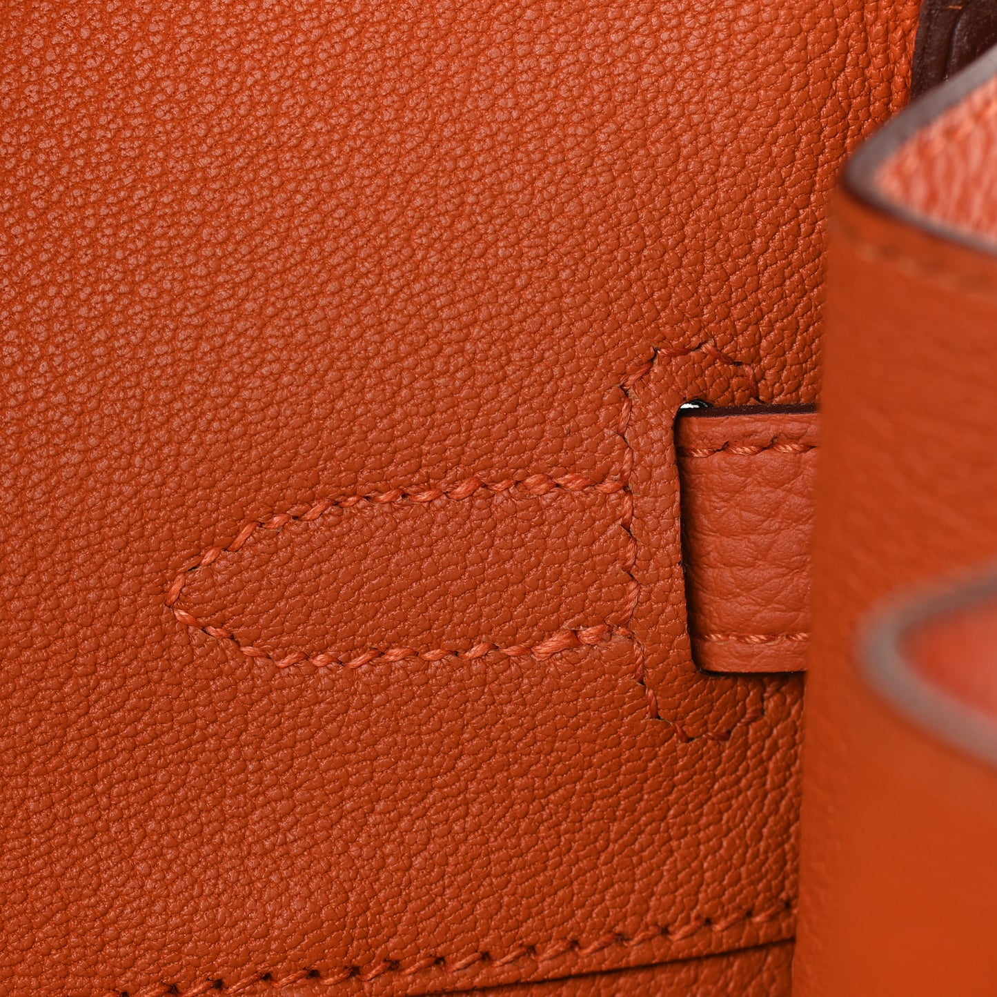 Togo Birkin 35 Orange