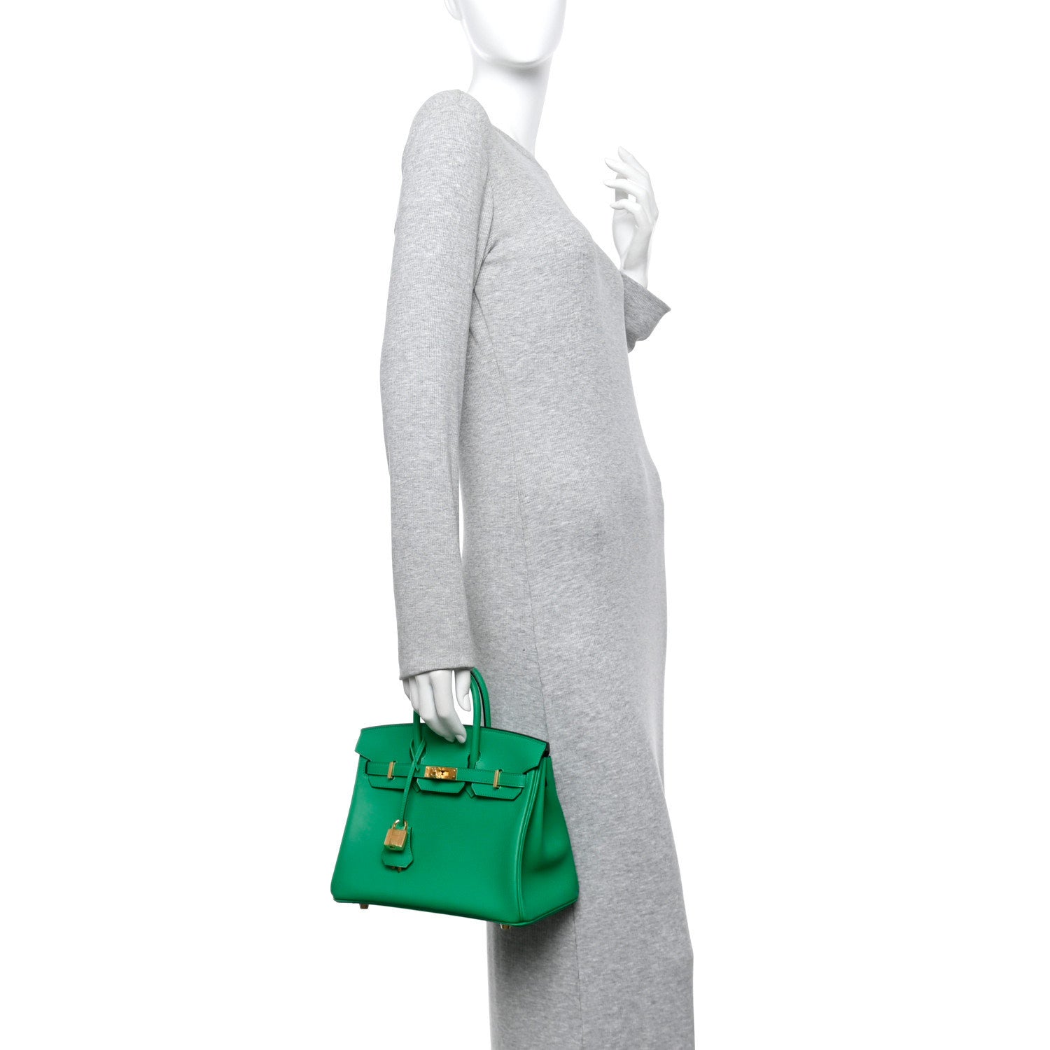 Hermes Swift Birkin 25 Menthe 2 of 11