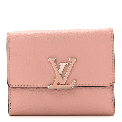 Louis Vuitton Taurillon Capucines XS Wallet Magnolia 1 of 6