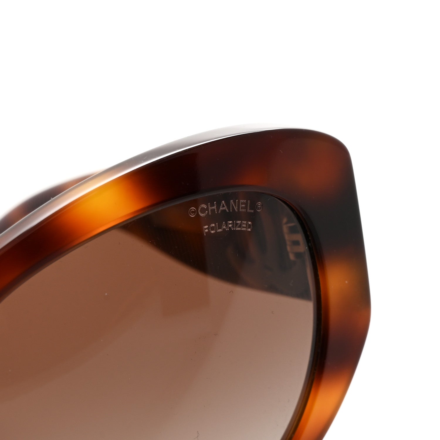Chanel Acetate Polarized Butterfly Large CC Sunglasses 5492-A Tortoise 7 of 8