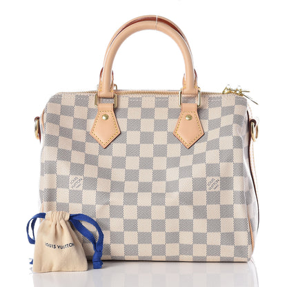 Louis Vuitton Damier Azur Speedy Bandouliere 25 2 of 12