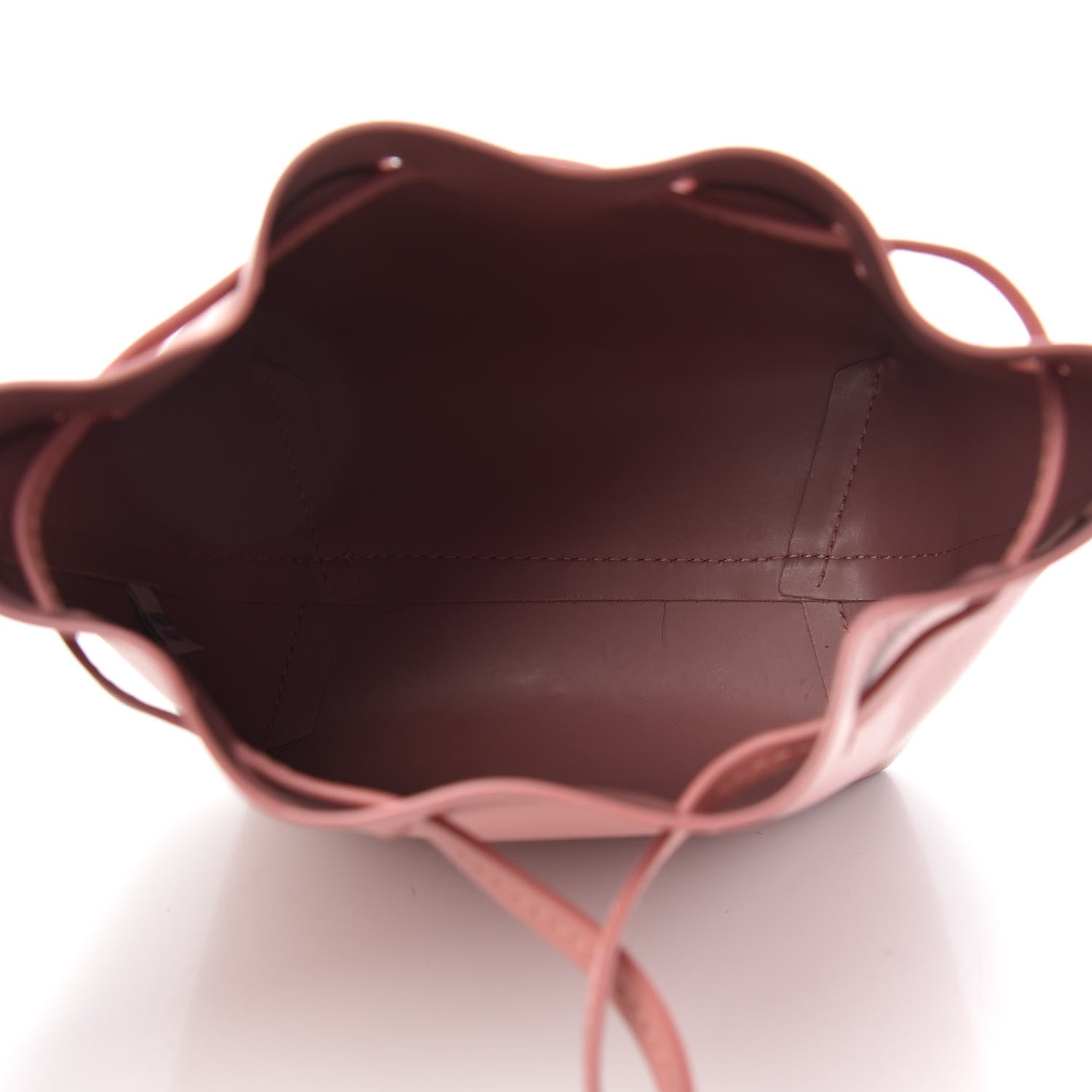 Mansur Gavriel Calfskin Mini Mini Bucket Bag Blush 5 of 10