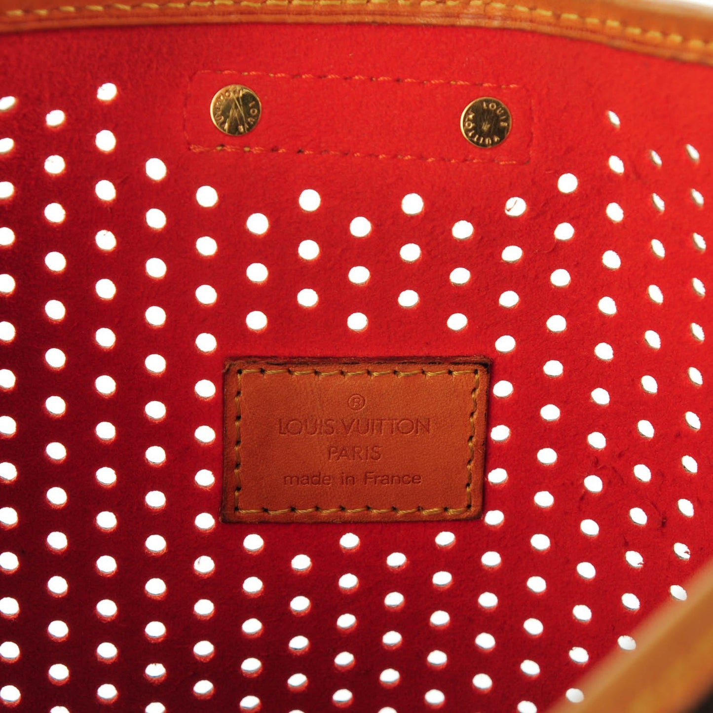 Monogram Perforated Musette Orange