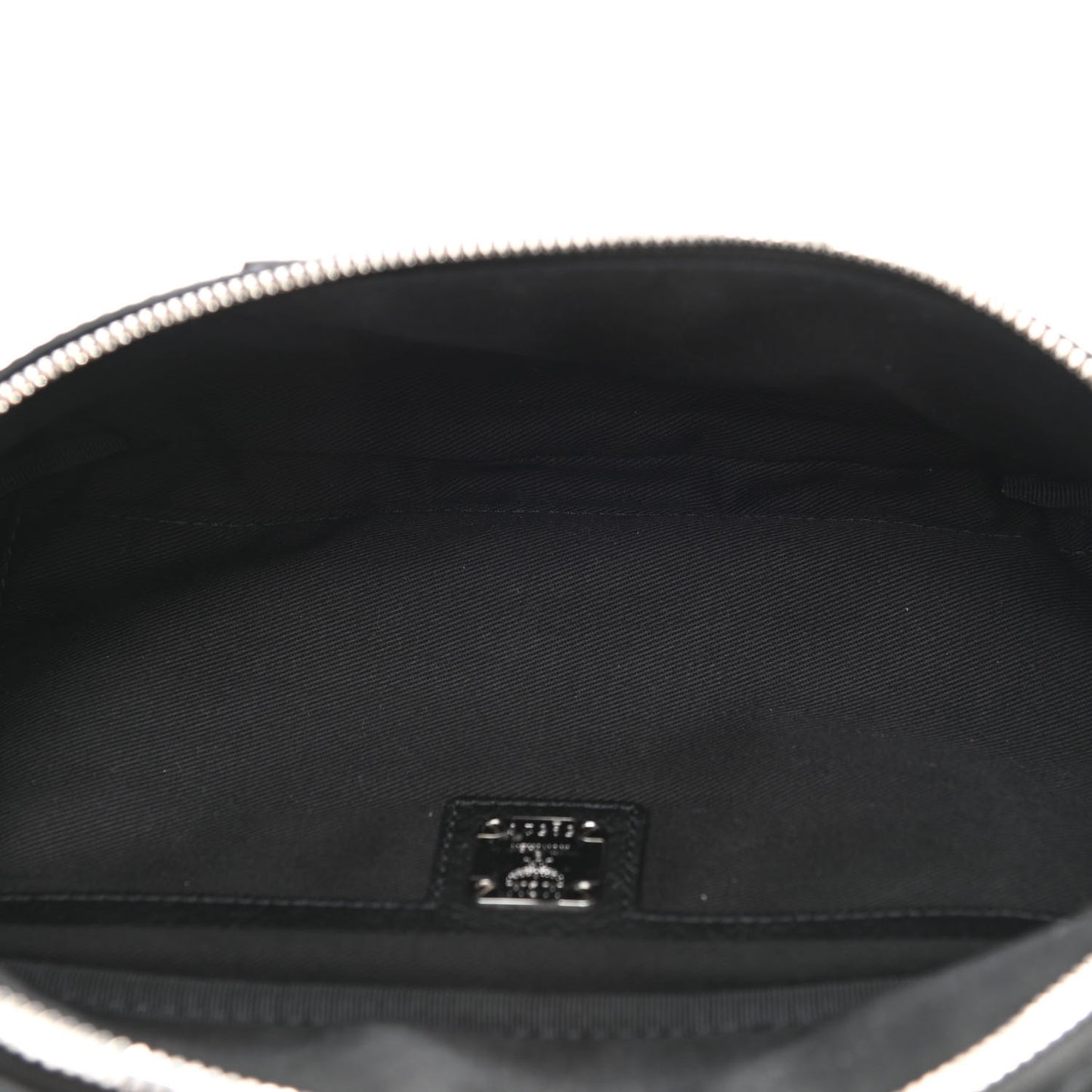 Calfskin Ottomar Monogram Fursten Belt Bag Black