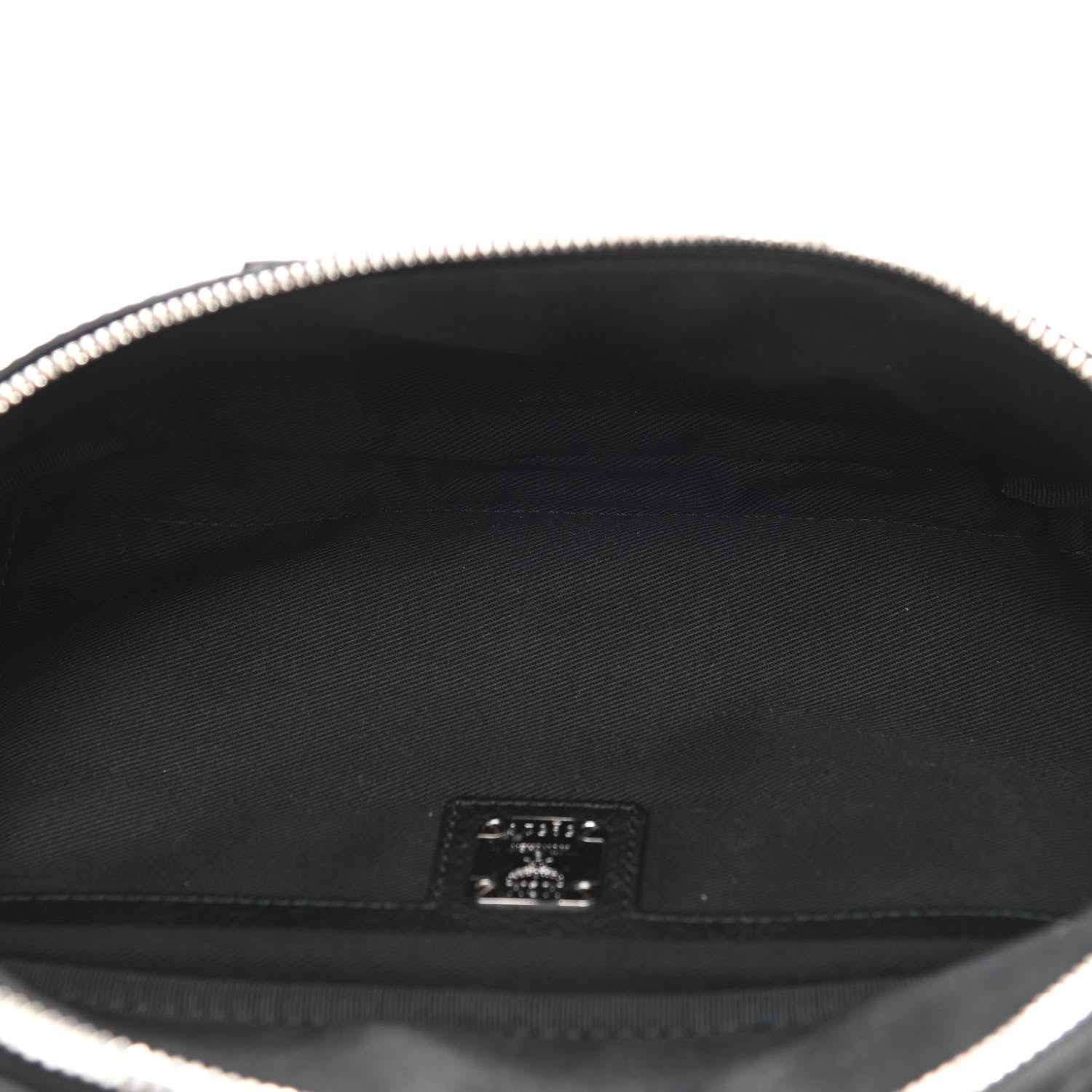 MCM Calfskin Ottomar Monogram Fursten Belt Bag Black 5 of 10