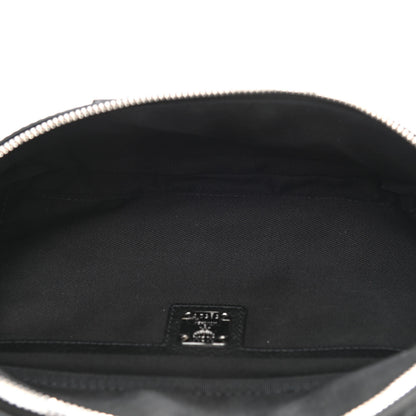 MCM Calfskin Ottomar Monogram Fursten Belt Bag Black 5 of 10