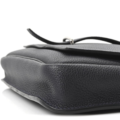Hermes Togo Steve Light Messenger Bleu Nuit 10 of 10