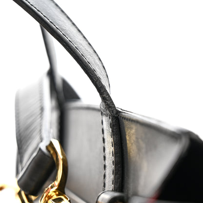 Mansur Gavriel Calfskin Lady Bag Black Flamma 12 of 13