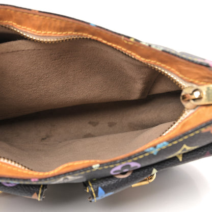 Louis Vuitton Monogram Multicolor Lodge PM Black 5 of 9