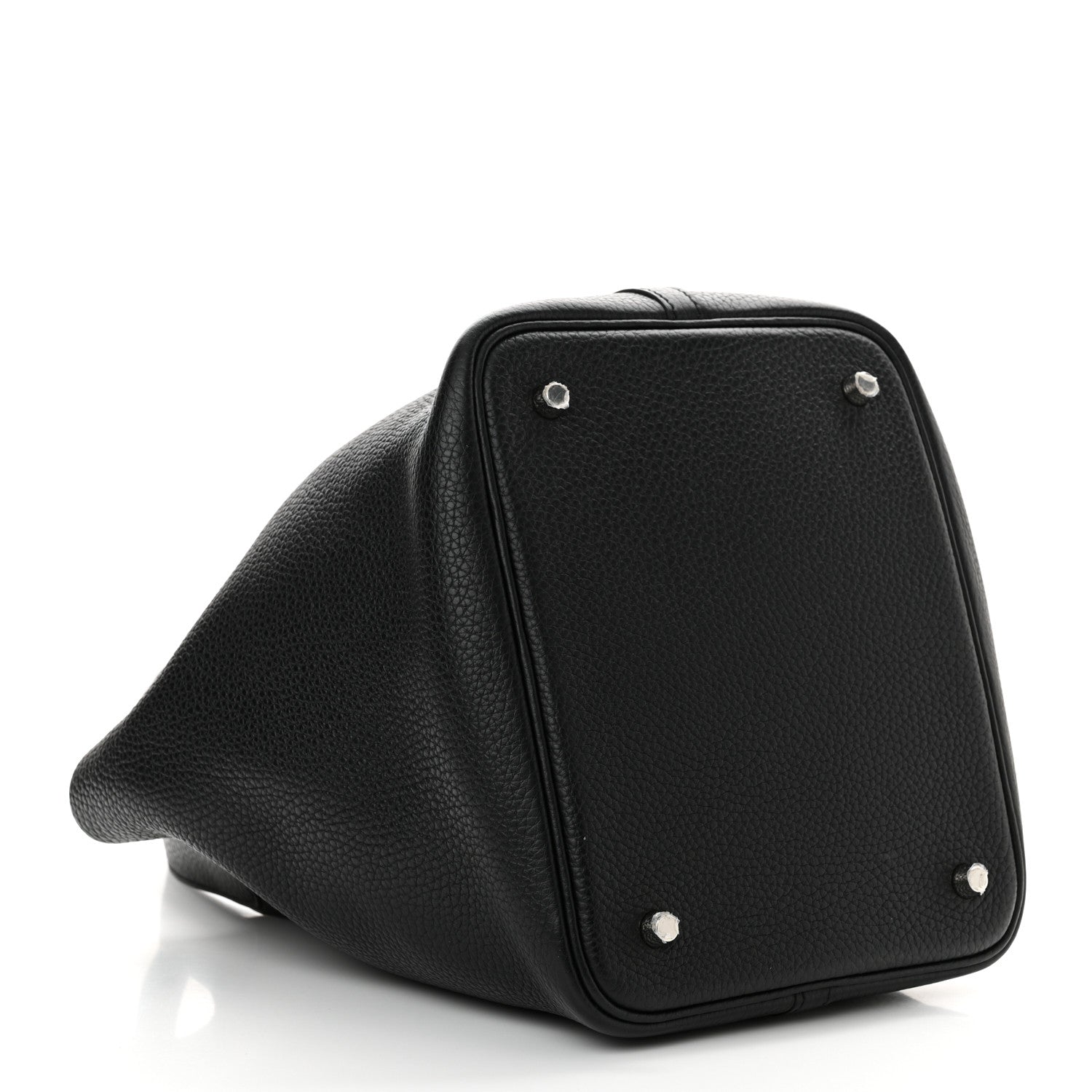 Hermes Taurillon Clemence Picotin Lock 22 MM Black 4 of 11