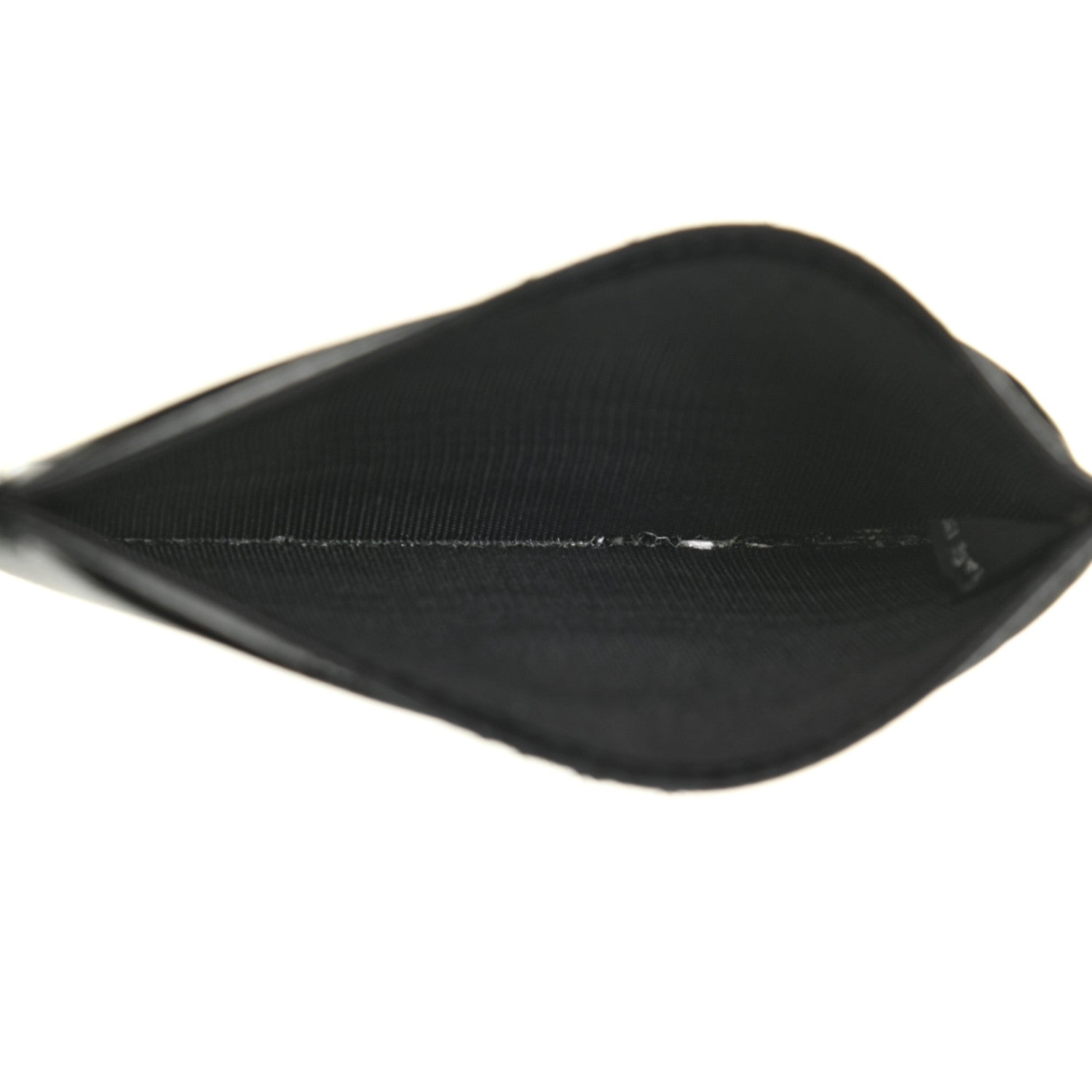 Prada Saffiano Metal Flap Wallet Black 7 of 15