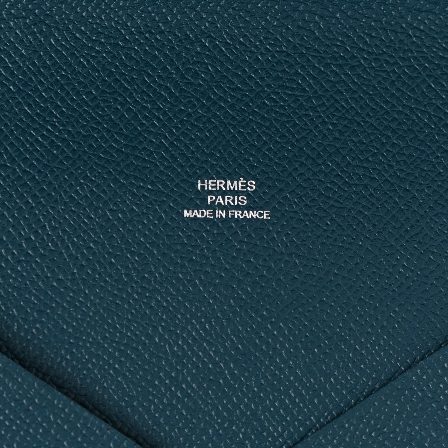 Hermes Epsom Calvi Pouch Colvert Kaki 7 of 8