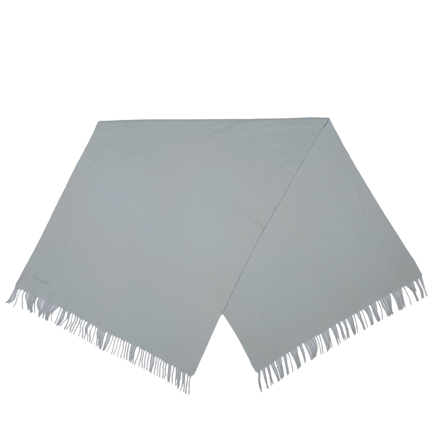 Cashmere Fringe Scarf Bleu