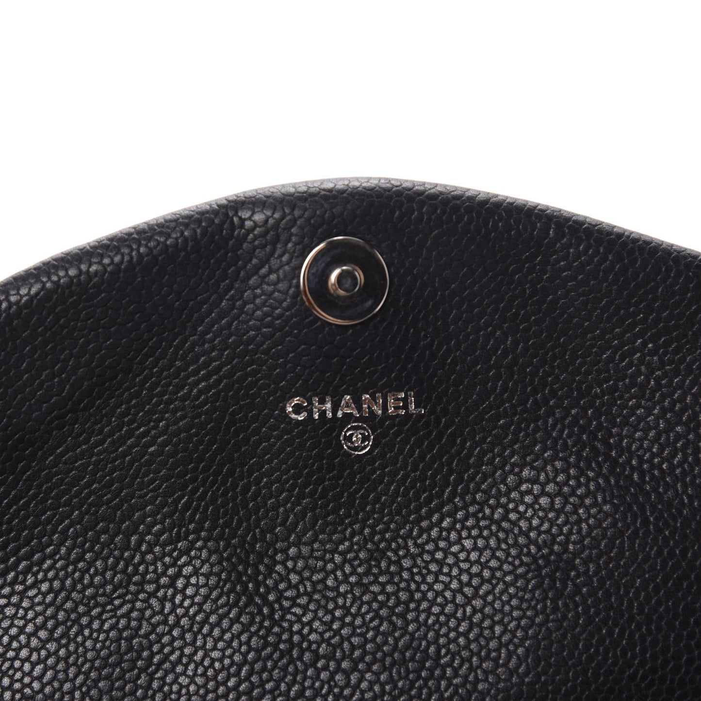 Caviar Half Moon Wallet On Chain WOC Black