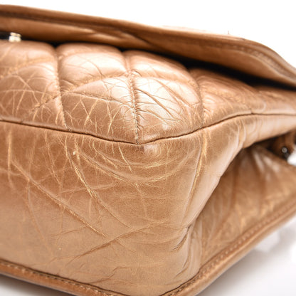 Chanel Aged Calfskin Vintage Ligne Flap Gold 11 of 15