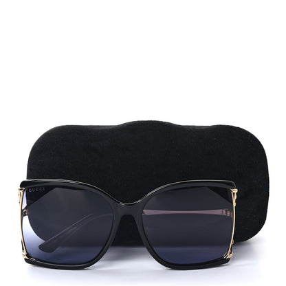 Gucci Metal Glasses GG0592S Black Gold 8 of 8