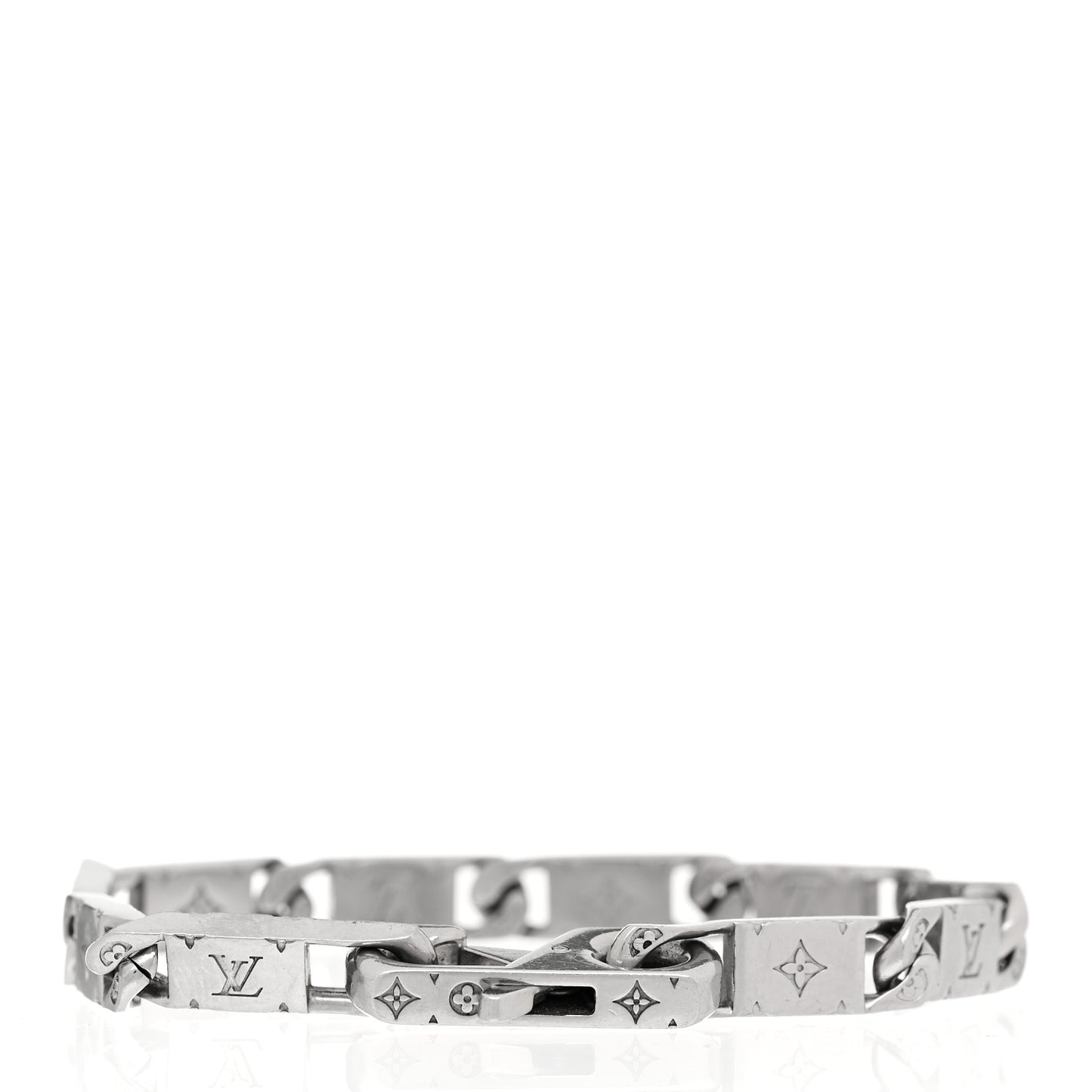 Monogram Tied Up Bracelet M Silver